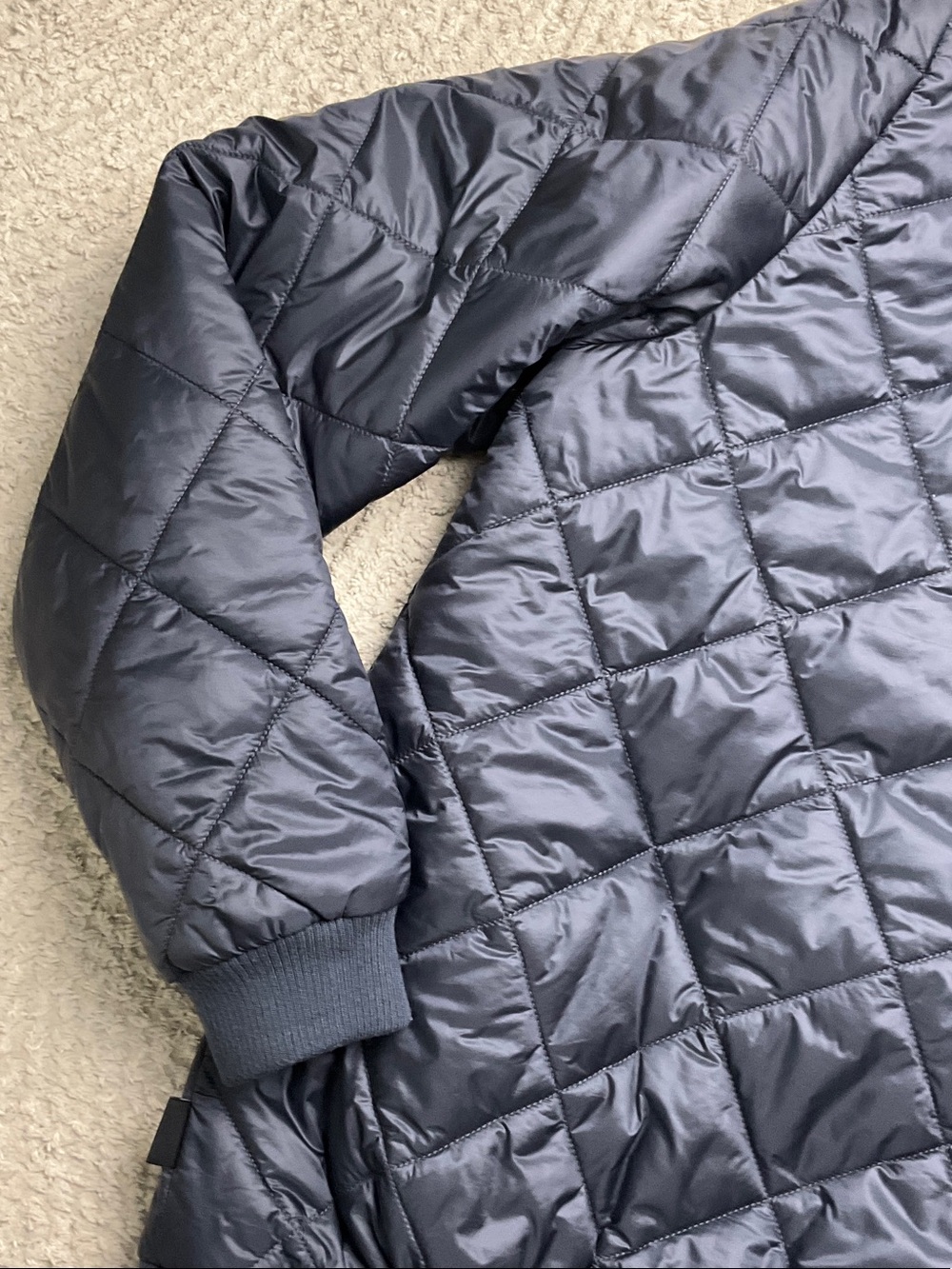 Patagonia Women's Prow Bomber Smolder Blue Jacket Style #28106 FA2019 - Picture 16 of 16